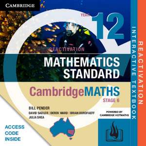 CambridgeMATHS NSW Stage 6 Advanced Year 12 Reactivation Card de William Pender