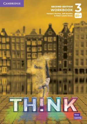 Think Level 3 Workbook British English de Herbert Puchta