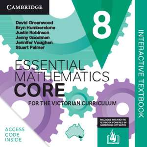 Essential Mathematics CORE for the Victorian Curriculum 8 Digital Card de David Greenwood