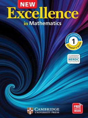 NEW Excellence in Mathematics JSS1 Student Book Blended with Cambridge Elevate de Marelize Barnard