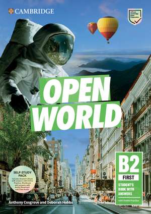 Open World First Self Study Pack (SB w Answers w Online Practice and WB w Answers w Audio Download and Class Audio) de Anthony Cosgrove