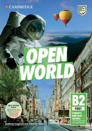 Open World First Self Study Pack de Anthony Cosgrove