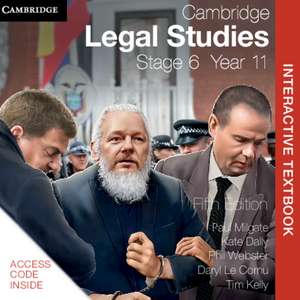 Cambridge Legal Studies Stage 6 Year 11 Digital Card de Paul Milgate