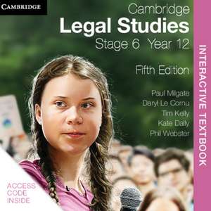 Cambridge Legal Studies Stage 6 Year 12 Digital Card de Paul Milgate