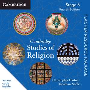 Cambridge Studies of Religion Stage 6 Teacher Resource Card de Christopher Hartney