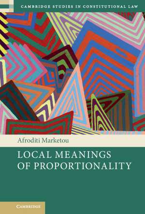 Local Meanings of Proportionality de Afroditi Marketou