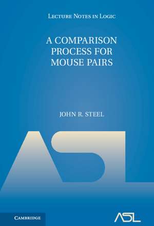 A Comparison Process for Mouse Pairs de John R. Steel