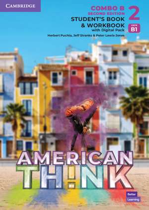 Think Level 2 Student's Book and Workbook with Digital Pack Combo B American English de Herbert Puchta