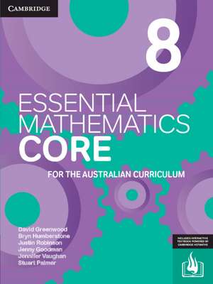 Essential Mathematics CORE for the Australian Curriculum Year 8 de David Greenwood