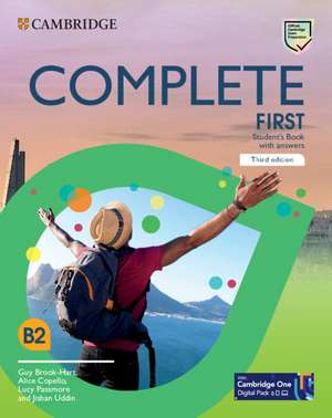 Complete First Student's Book with Answers de Guy Brook-Hart