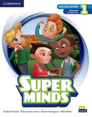 Super Minds Level 1 Workbook with Digital Pack British English de Herbert Puchta