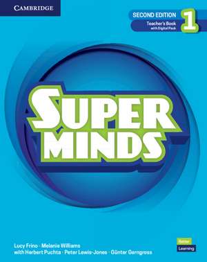 Super Minds Level 1 Teacher's Book with Digital Pack British English de Lucy Frino