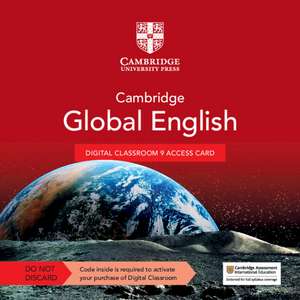 Cambridge Global English Digital Classroom 9 Access Card (1 Year Site Licence): For Cambridge Primary and Lower Secondary English as a Second Language de Chris Barker