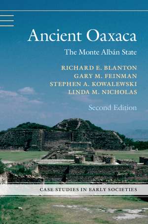 Ancient Oaxaca: The Monte Albán State de Richard E. Blanton