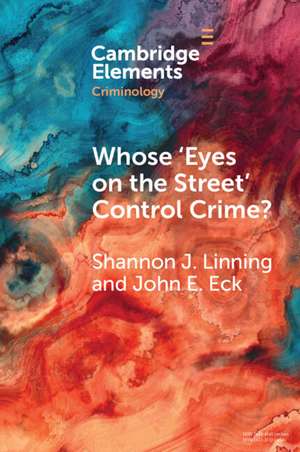 Whose 'Eyes on the Street' Control Crime?: Expanding Place Management into Neighborhoods de Shannon J. Linning