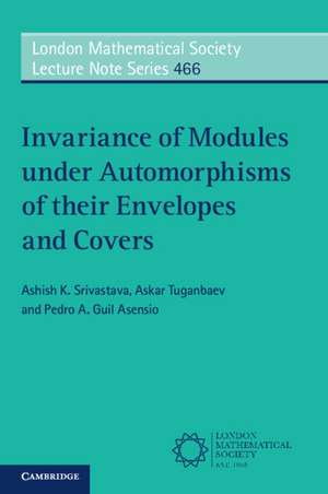 Invariance of Modules under Automorphisms of their Envelopes and Covers de Ashish K. Srivastava