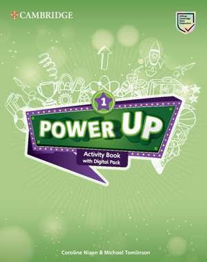 Power UP Level 1 Activity Book with Digital Pack and Home Booklet MENA de Michael Tomlinson