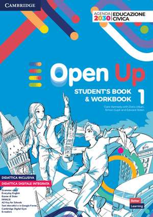 Open Up Level 1 Student's Book and Workbook Combo Standard Pack de Clare Kennedy