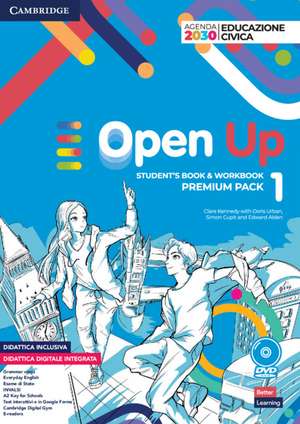 Open Up Level 1 Student's Book and Workbook Combo Premium Pack de Clare Kennedy