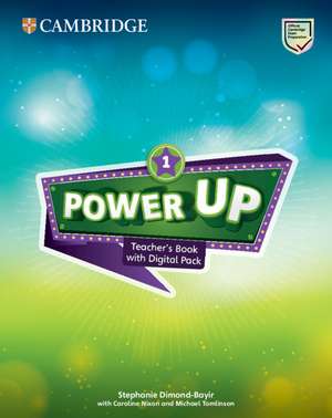 Power UP Level 1 Teacher's Book with Digital Pack MENA de Michael Tomlinson