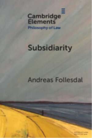 Subsidiarity de Andreas Follesdal