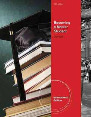 Becoming a Master Student, International Edition de Dave (Author Ellis