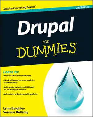 Drupal For Dummies de Lynn Beighley