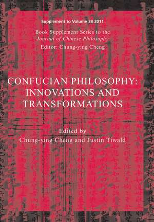 Confucian Philosophy de Chung-Ying Cheng