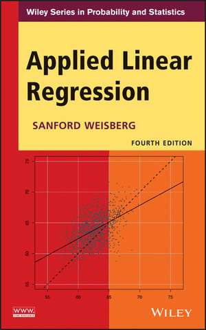 Applied Linear Regression Fourth Edition de S Weisberg