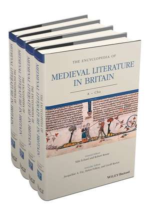 The Encyclopedia of Medieval Literature in Britain de S Echard