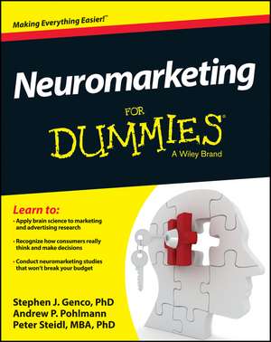 Neuromarketing For Dummies de S Genco