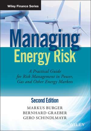 Managing Energy Risk 2e – A Practical Guide for Risk Management in Power, Gas and Other Energy Markets de M. Burger