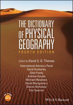 The Dictionary of Physical Geography, 4e de DSG Thomas