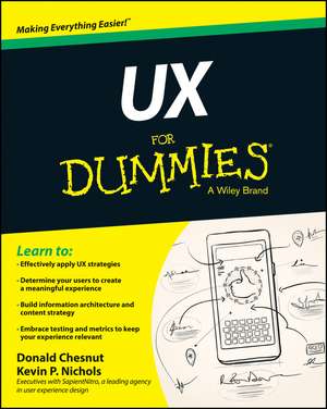 UX For Dummies de D Chesnut