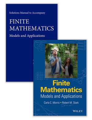 Finite Mathematics – Models and Applications Set de CC Morris