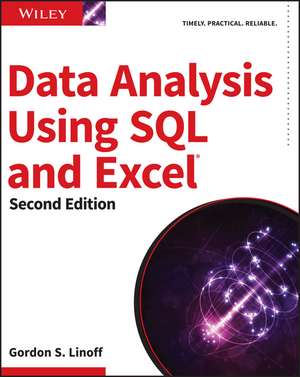 Data Analysis Using SQL and Excel, 2nd Edition de Gordon S Linoff