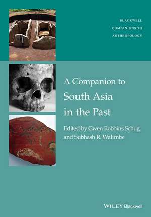 A Companion to South Asia in the Past de GR Schug