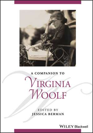 A Companion to Virginia Woolf de J Berman