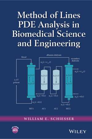 Method of Lines PDE Analysis in Biomedical Science and Engineering de WE Schiesser