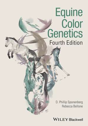 Equine Color Genetics – 4th Edition de DP Sponenberg