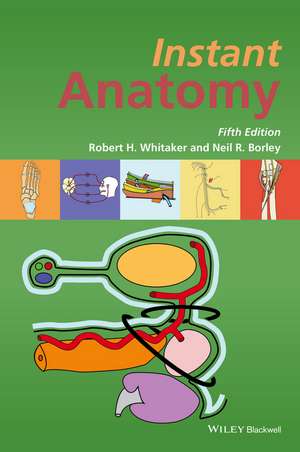 Instant Anatomy 5e de R Whitaker