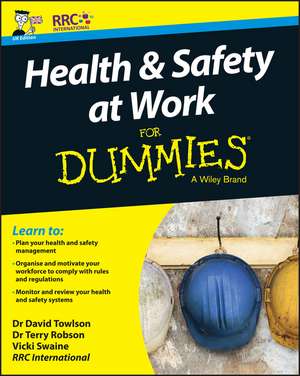 Health & Safety at Work For Dummies de RRC