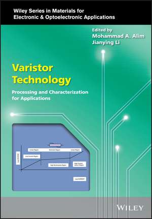 Advances in Varistor Technology de Mohammad A. Alim