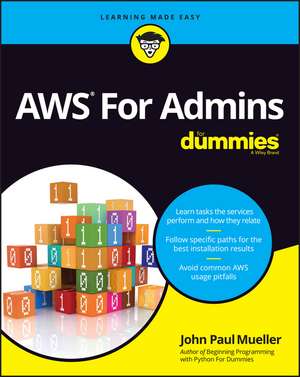 AWS For Admins For Dummies de JP Mueller