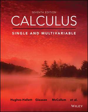 Calculus: Single and Multivariable de Deborah Hughes-Hallett