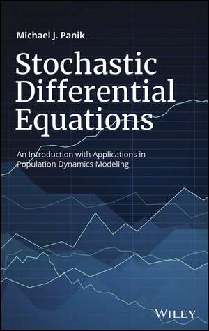 Stochastic Differential Equations de Michael J Panik