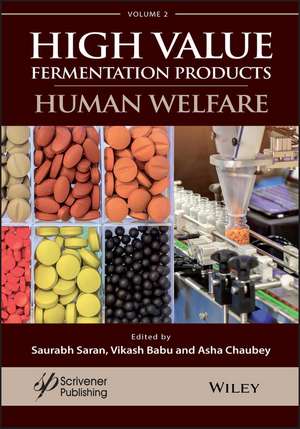 A Handbook on High Value Fermentation Products – Volume 2 – Human Welfare de S Saran