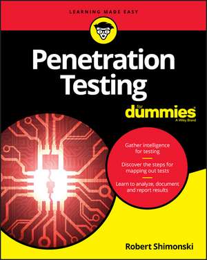 Penetration Testing For Dummies de R Shimonski