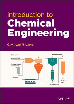 Introduction to Chemical Engineering de van ′t Land