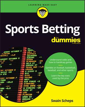 Sports Betting For Dummies de S Scheps